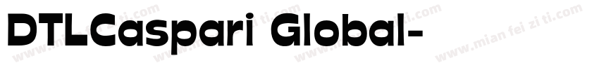 DTLCaspari Global字体转换